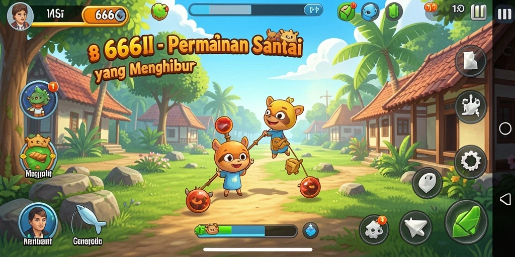 Tampilan gameplay 666I yang menawan dan interaktif.