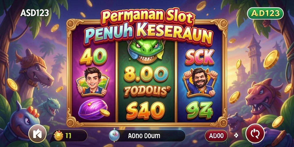 Tampilan menarik dari gameplay Slot di ASD123.