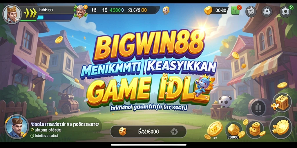 Tangkapan layar BIGWIN88 menunjukkan gameplay Idle yang menyenangkan.
