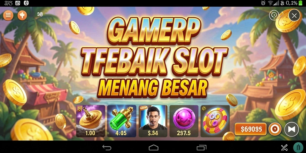 Tampilan gameplay Slot GAMERP yang seru dan mengasyikkan.