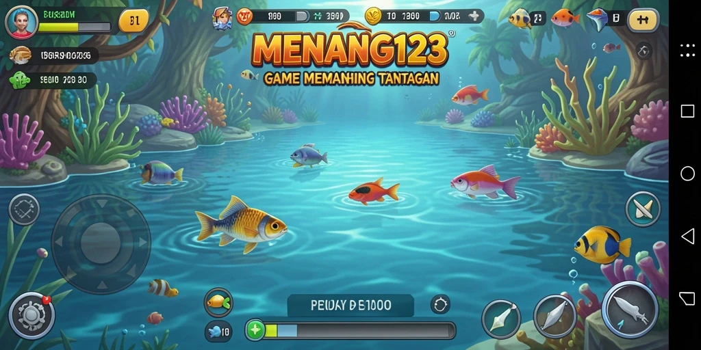 Tangkapan ikan yang memukau dalam gameplay MENANG123.