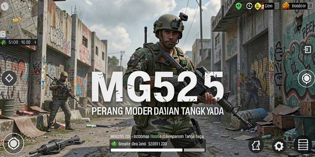 Screenshot MG525 menampilkan aksi tempur yang mendebarkan dan grafis yang menakjubkan.