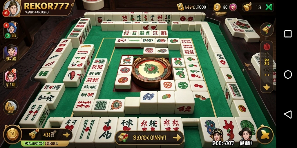 Tampilan gameplay seru dan grafis Mahjong yang menawan