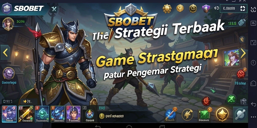 Tampilan gameplay SBOBET dengan elemen strategi yang intens.